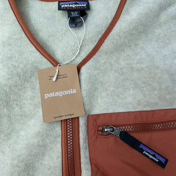 Patagonia NWT Synchilla® Fleece Cardigan Jacket Size Men's XL. B27 - Picture 8 of 10